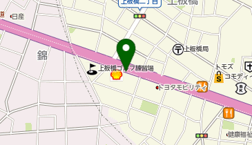 オーケー 上板橋店の地図画像