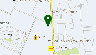 オーケー ひばりが丘店の地図画像