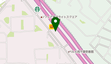 オーケー 千葉幸町店の地図画像