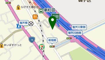 オーケー 新杉田店の地図画像