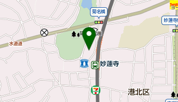 オーケー 妙蓮寺店の地図画像