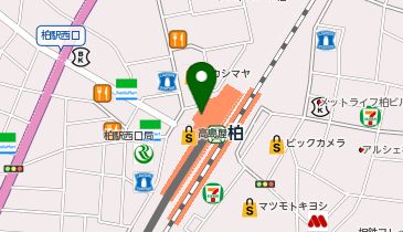 オーケー柏高島屋ステーションモール店の地図画像