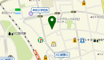 オーケー 川口栄町店の地図画像