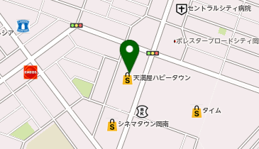 メガネの田中 岡南店の地図画像