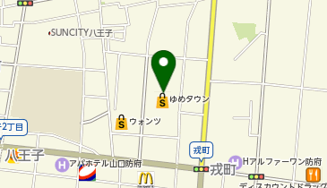 メガネの田中 ゆめタウン防府店の地図画像