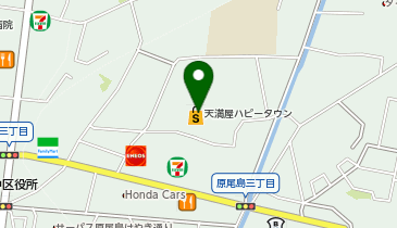 メガネの田中 原尾島店の地図画像