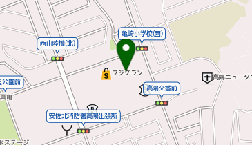 メガネの田中 フジグラン高陽店の地図画像