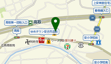 メガネの田中 ゆめタウン安古市店の地図画像