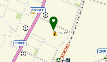 メガネの田中 サンリブ古賀店の地図画像