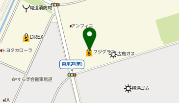 メガネの田中 フジグラン尾道店の地図画像
