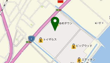 メガネの田中 ゆめタウン長府店の地図画像