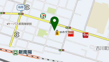 メガネの田中 ゆめタウン新南陽店の地図画像
