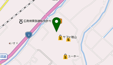 メガネの田中 サファ福山店の地図画像