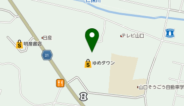 メガネの田中 ゆめタウン山口店の地図画像