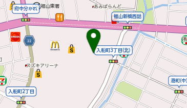 メガネの田中 ゆめタウン福山店の地図画像