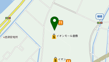 メガネの田中 イオンモール倉敷店の地図画像