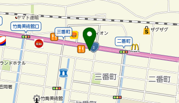 メガネの田中 笠岡店の地図画像