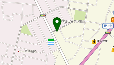 メガネの田中 青江店の地図画像