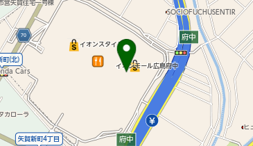 メガネの田中 イオンモール広島府中店の地図画像