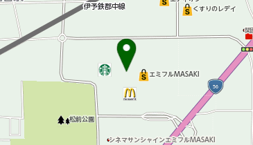 メガネの田中 エミフルMASAKI店の地図画像
