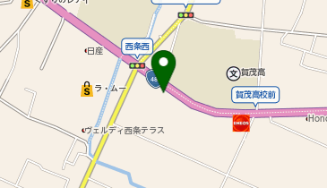 メガネの田中 東広島本店の地図画像