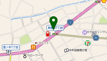 メガネの田中 岩国店の地図画像