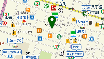 メガネの田中 コンタクト本店の地図画像