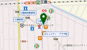 FASTGYM24 三鷹店の地図画像
