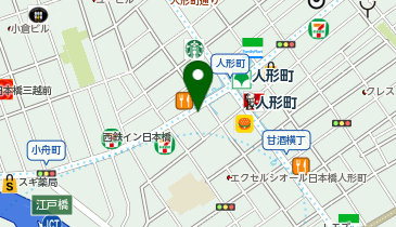 FASTGYM24 人形町店の地図画像