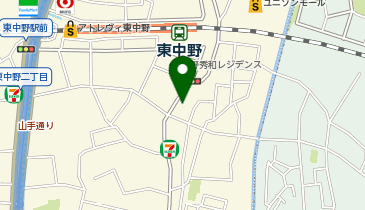 FASTGYM24 東中野店の地図画像