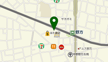 FASTGYM24 野方店の地図画像
