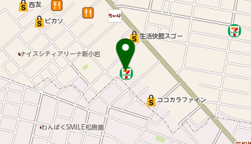 FASTGYM24 新小岩店の地図画像