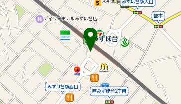 FASTGYM24 みずほ台店の地図画像