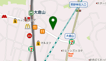 FASTGYM24 大倉山店の地図画像