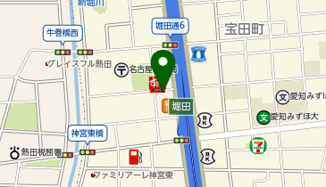FASTGYM24 堀田通店の地図画像
