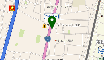 ビジョンメガネ 住之江粉浜店の地図画像