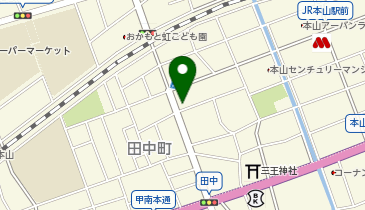 ビジョンメガネ 本山店の地図画像