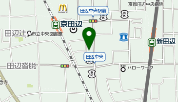 ビジョンメガネ 京田辺店の地図画像