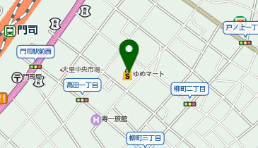 ビジョンメガネ ゆめマート門司店の地図画像