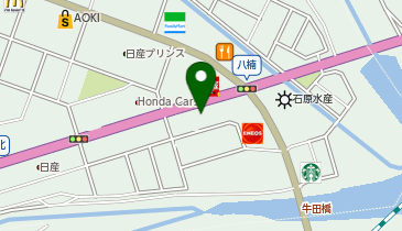 ビジョンメガネ 焼津店の地図画像