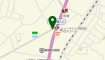 ビジョンメガネ 和白店の地図画像