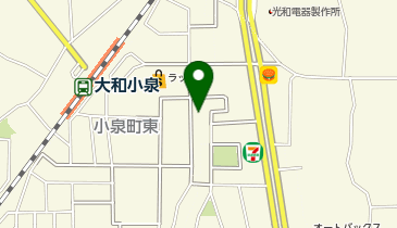 ビジョンメガネ 大和小泉店の地図画像