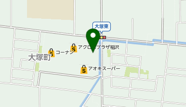 ビジョンメガネ 稲沢店の地図画像