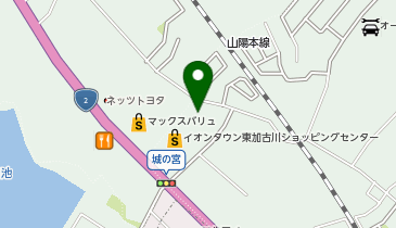 ビジョンメガネ イオンタウン東加古川店の地図画像