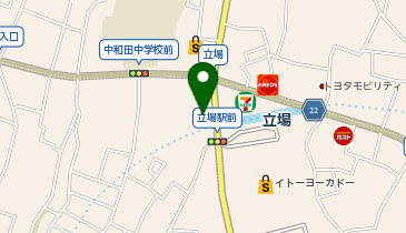 ビジョンメガネ 立場店の地図画像