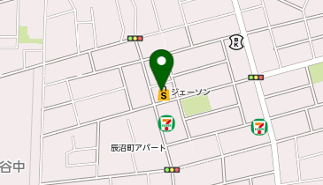 ジェーソン 足立辰沼店の地図画像