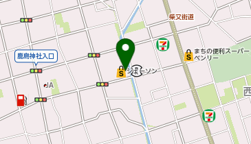 ジェーソン 鹿骨店の地図画像