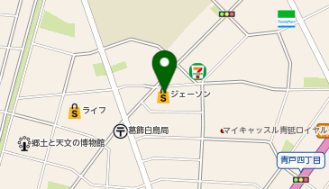 ジェーソン 葛飾白鳥店の地図画像