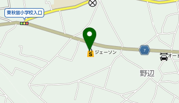 ジェーソン 野辺店の地図画像