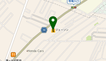 ジェーソン 東鎌ケ谷店の地図画像